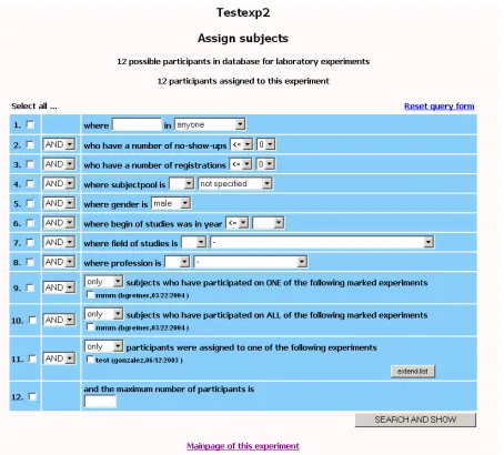 Fig. 10: Participant Query.