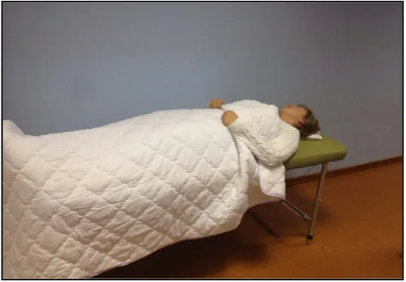 Figure 1. Test with activated mattress.  