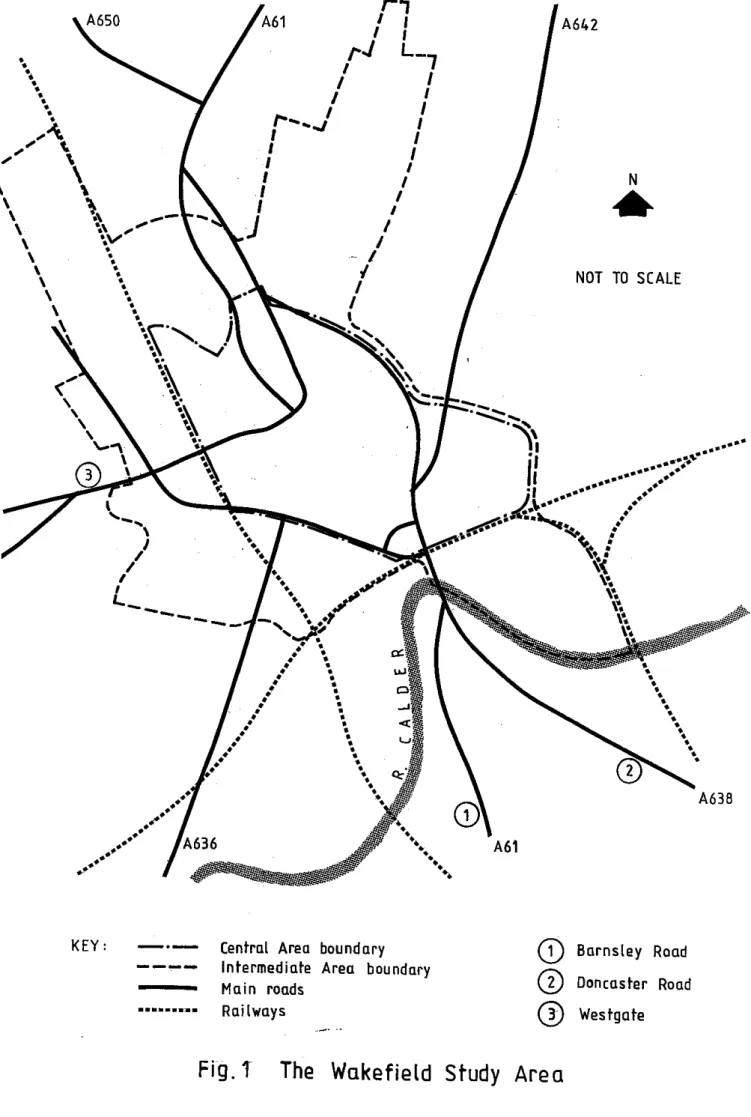 Fig.  1  The  Wakefield  Study  Area 
