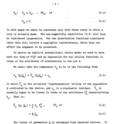 Figure l(a) we illustrate the fundamental utility distributions 