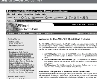 Table 2-3QuickStart Tutorials 