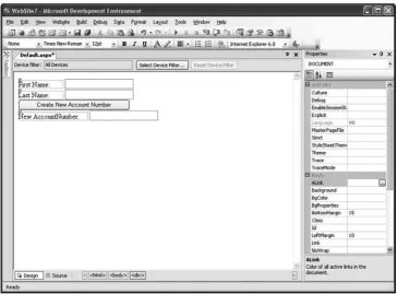 Figure 3-2 Here is the user interface for your application. 