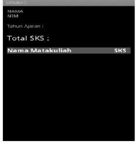 Figure 9  example of tables in android view 
