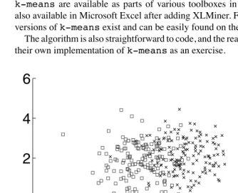 Figure 2.1The artiﬁcial dataset used in our example; the data is drawn from amixture of four Gaussians.