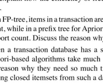 TABLE 4.5Database for Exercise 3