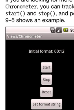 Figure 9–4. The ClocksDemo sample application 