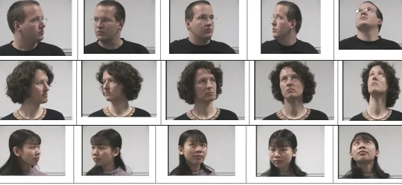 Figure .3 HP face database 