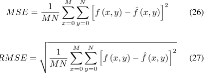 Table 4. Double Density Dual Tree Wavelet ﬁlterCoefﬁcients from second stage onwards (Tree 2)