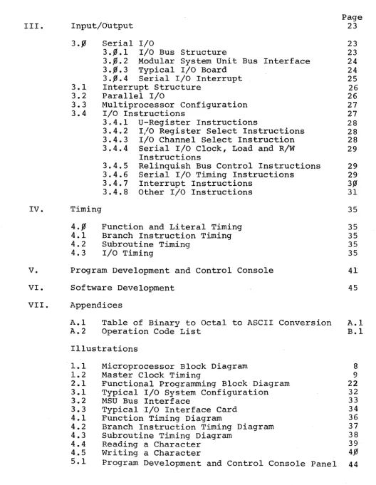 Table of Binary to Octal to ASCII Conversion Operation Code List 