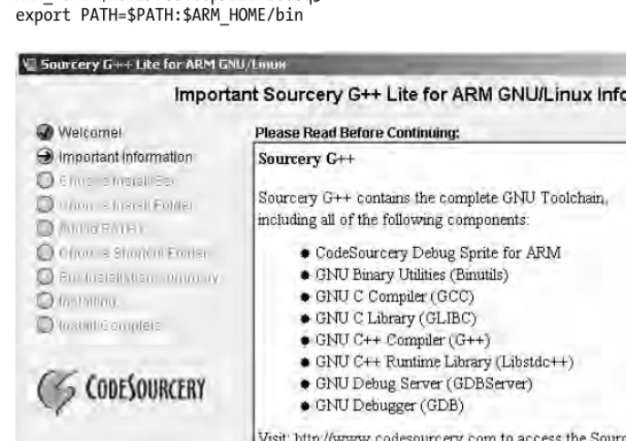 Figure 1-2. Sourcery G++ Lite installer 