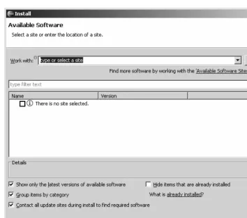 Figure 1-5. Adding the Android site 