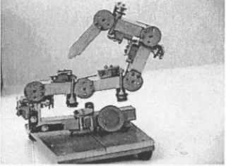 Figure 3. The prototype of visual controlled assembly system