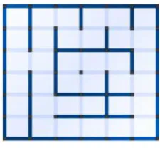 Fig 1: Design of the maze 