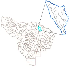 Figure 1. Kings Creek, a Tributary of the Cedar Creek River Basin, Texas.