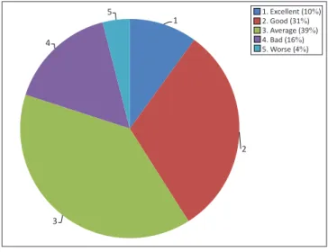 FIGURE 13: Self-rating on ability to respond to disasters.