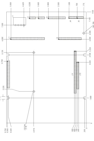 Figure 1-1 .  Mechanical Dim ensions