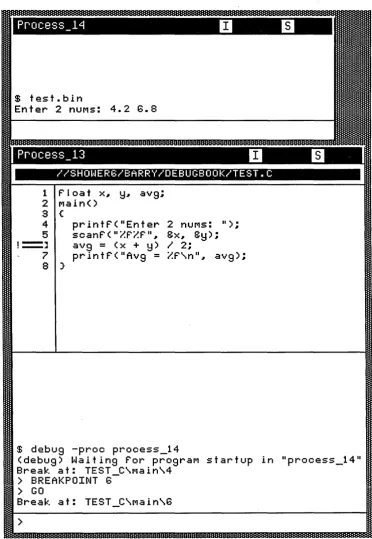 Figure 2-2. Debugging With The -Proc Switch 