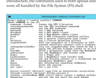 Figure 4.4: HDFS shell