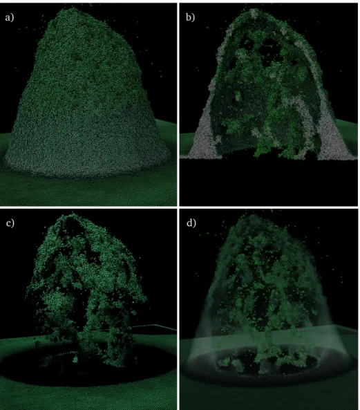 Fig. 3.1: Visualization of the same dataset when inner structures are to be visualized.