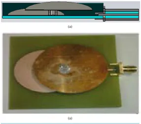 Table 1. Dimensions of the dual band and diverse radiation pattern antenna components