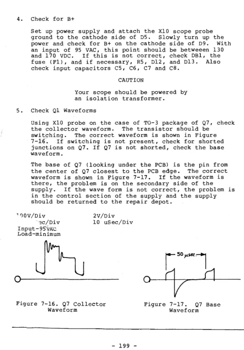 Figure 7-16. Q7 Collector Waveform 