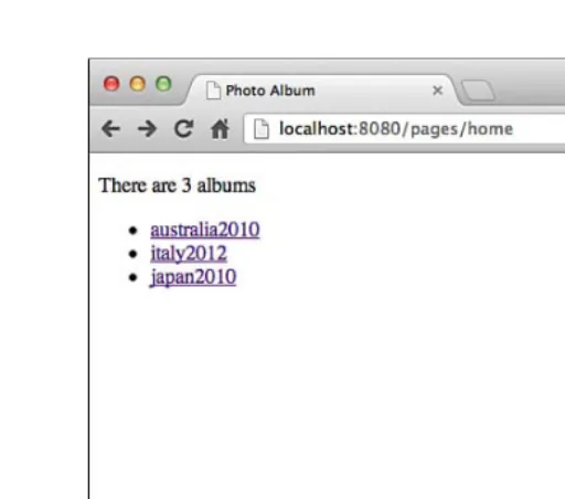 Figure 6.2    The template-enabled JSON application running in the browser   