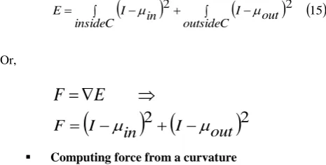 Fig 19: Central difference approximation scheme. 