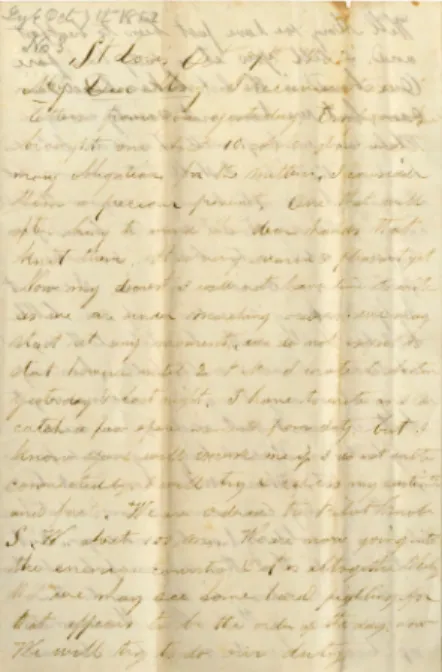 Figure 3. Transcript for letter in figure 2