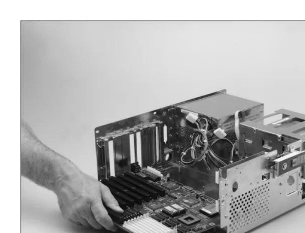 Figure 3-12: Looking at a full AT system board
