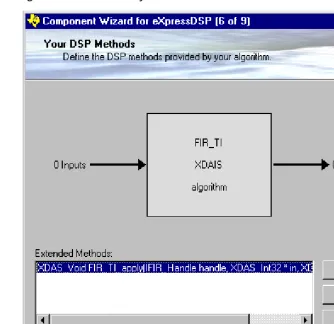 Figure 6.Extended Algorithm Method Entry Screen