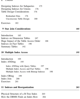 Table Design Considerations
