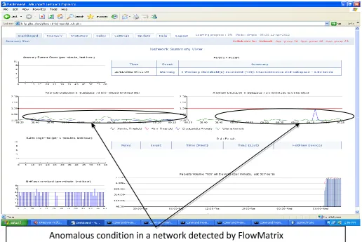 Figure 11: Combine log from KFSensor and FlowMatrix  
