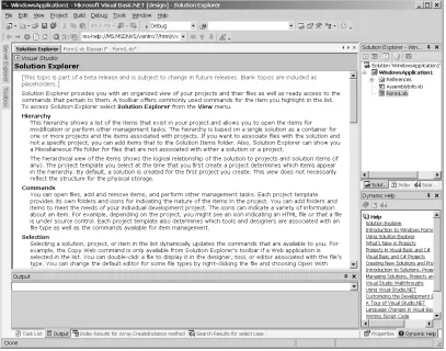 Figure 2-5. Dynamic help at work