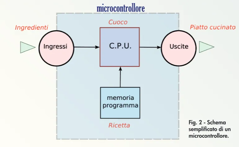 Fig. 1 - Tipici contenitori dei microcontrollori.