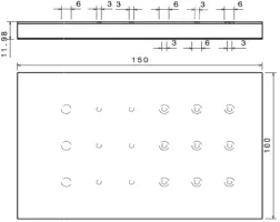 Table 3 shows that no technique detects all sample defects. The most efficient and the most accurate is ultrasonic spectroscopy