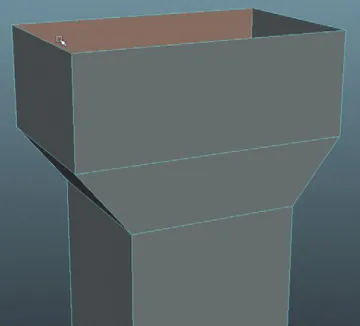 Figure 2.8 Creating column base.