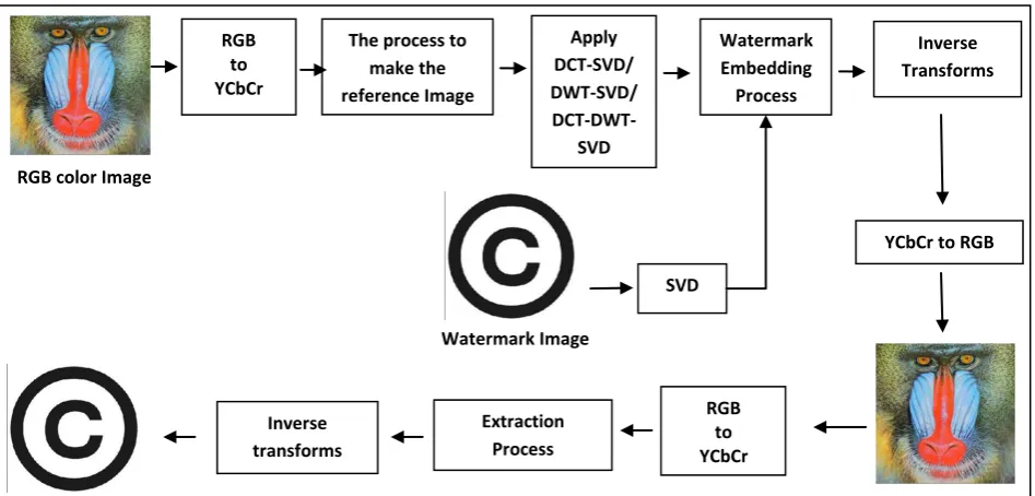Fig 1: General Embedding/ Extraction Process 