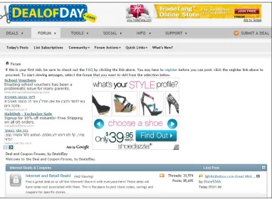 Fig. 2.6 ... and an atypical use of two rectangles, one text, one graphic, at Dealofday.com