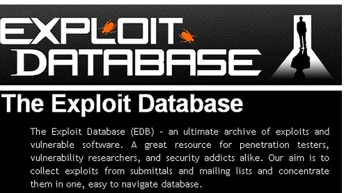 Figure 1: Banner from the Google Hacking Database