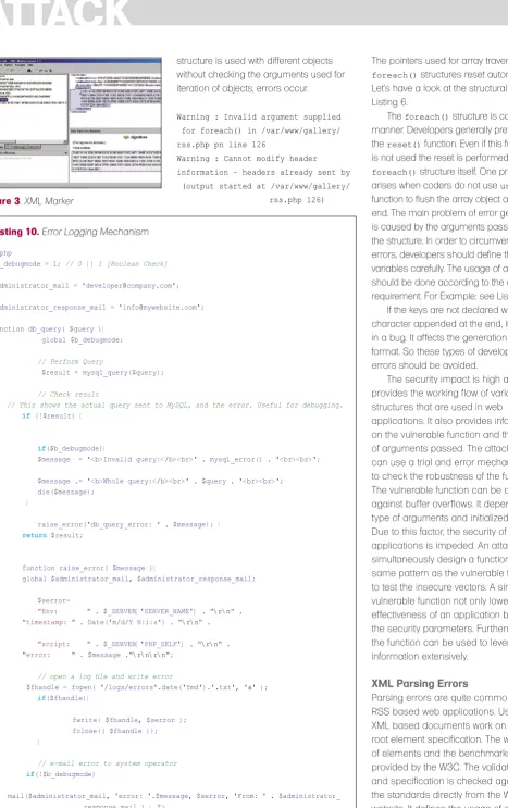 Figure 3. XML Marker