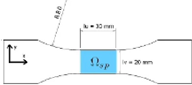 Fig. 1. Specimen geometry.