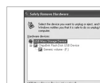 Figure 2-6. Safely removing hardware