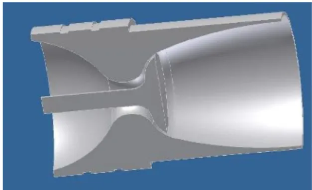 Fig: 4.half section view of rocket