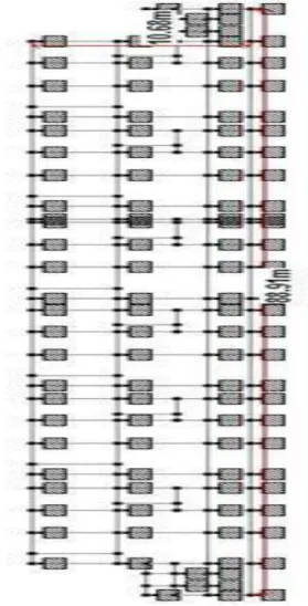 Fig: -Plan showing “T” type residential building with expansion joints