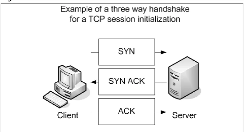 Figure 1.6 TCP Session Initialization 