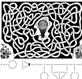 Fig. 6.Maze and its associated graph