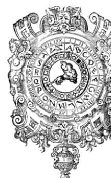 Fig. 23. Cipher disk by Giambattista Della Porta, 1563