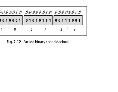 Fig.2.11 Binary coded decimal.