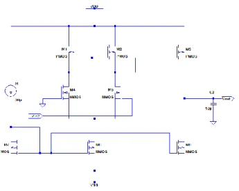 Figure 6: Structure of designed comparator 