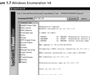 Figure 1.7 Windows Enumeration V4